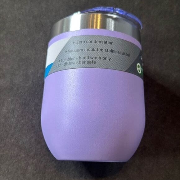 Zak! Purple Insulated 11.5oz 340ml Wine or Drink Tumbler 12 Hours Cold BPA Free - Picture 4 of 9